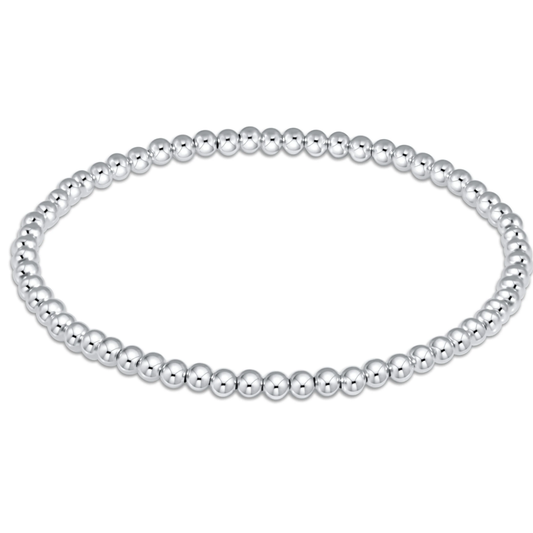 CLASSIC STERLING 3MM BRACELET