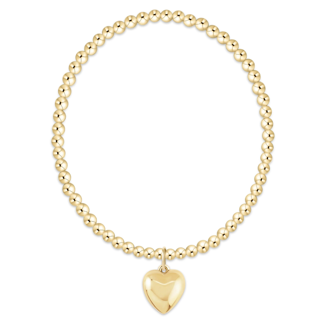 CLASSIC 3MM SMALL PLUSH CHARM BRACELET