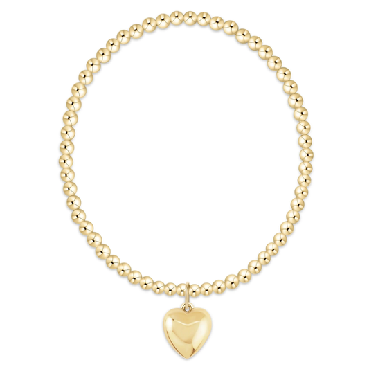 CLASSIC 3MM SMALL PLUSH CHARM BRACELET