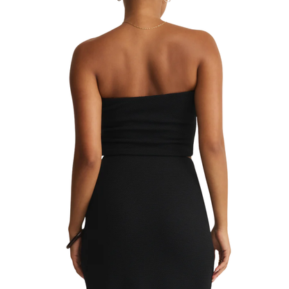 CAFFARI TUBE TOP BLACK
