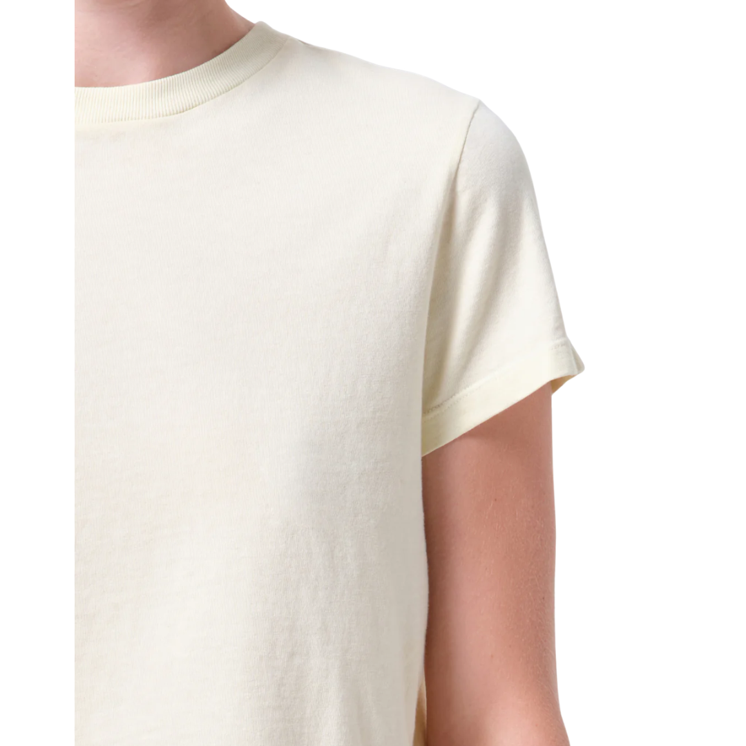 ADINE SHRUNKEN TEE LEMON