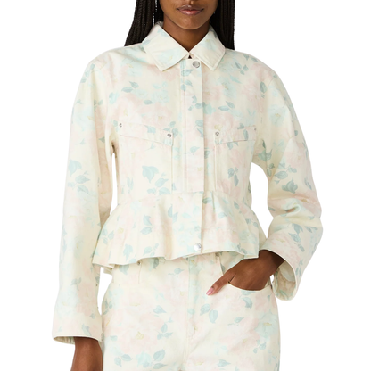 SLOAN JACKET PEACH FLORAL