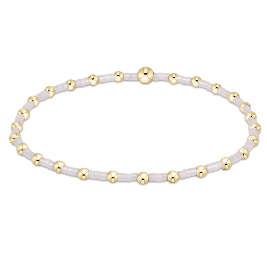 HOPE SINCERITY BRACELET SILKY WHITE