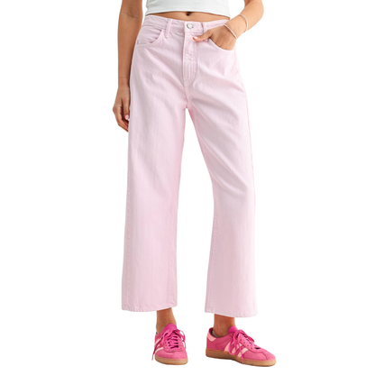 BARREL JEAN TWIST PINK