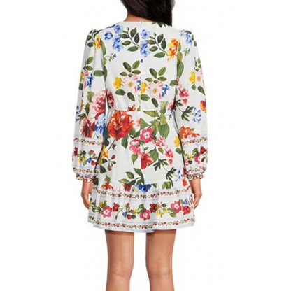 OLIVIA FLORAL MINI DRESS