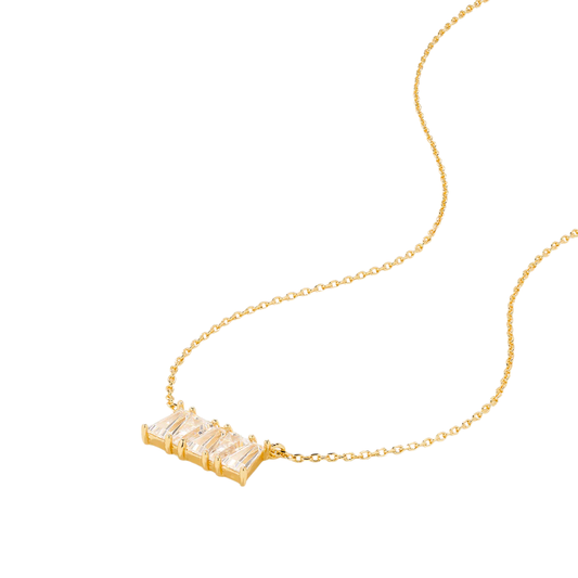 MOM BAGUETTE DAINTY NECKLACE