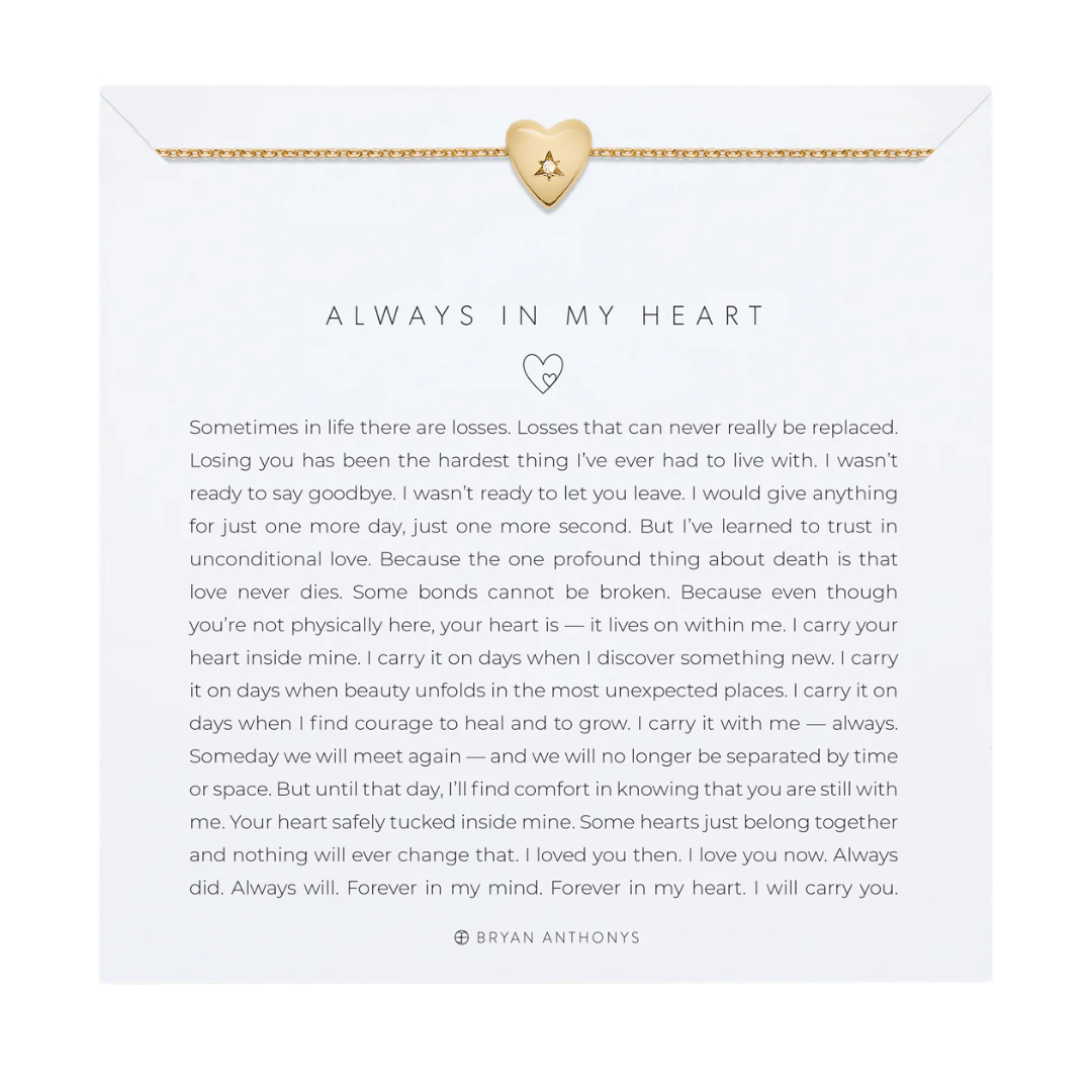 ALWAYS IN MY HEART NECKLACE
