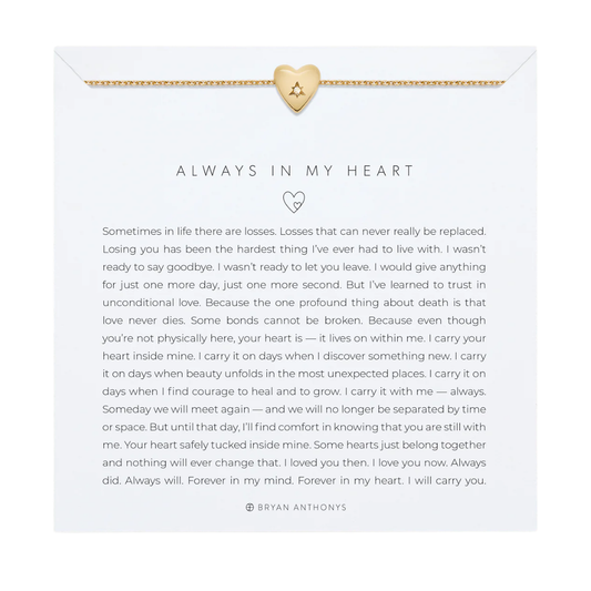 ALWAYS IN MY HEART NECKLACE