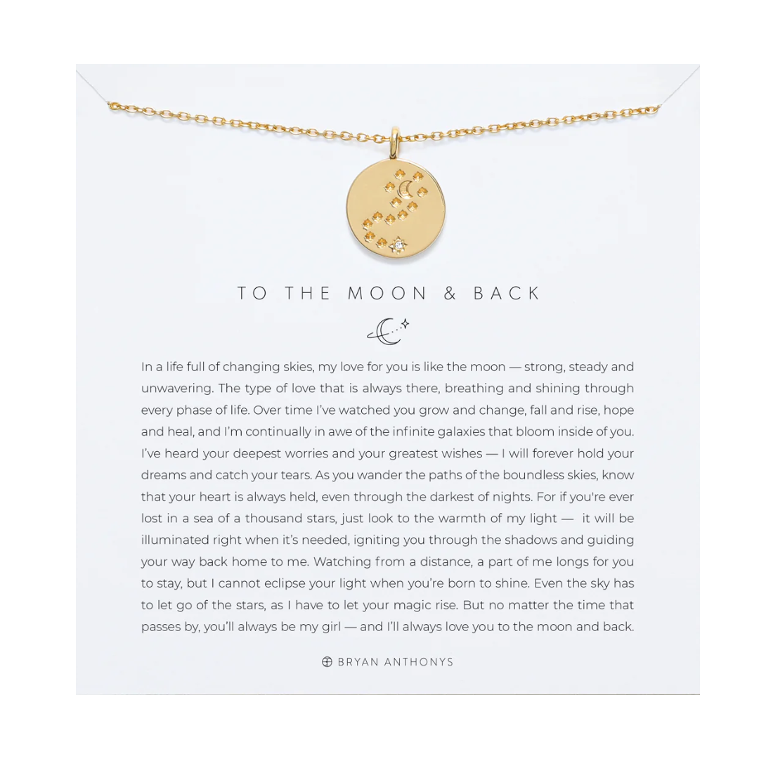 TO THE MOON & BACK NECKLACE