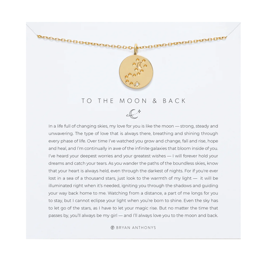 TO THE MOON & BACK NECKLACE