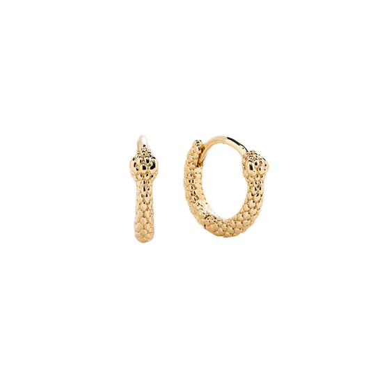 BEGIN AGAIN MINI HOOP EARRING