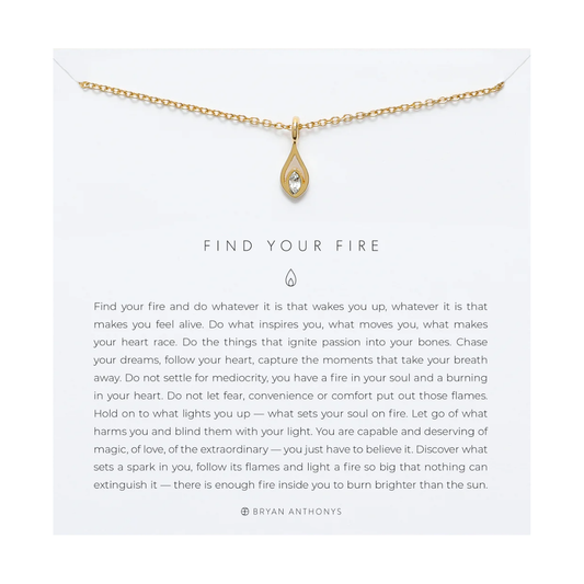 FIND YOUR FIRE NECKLACE