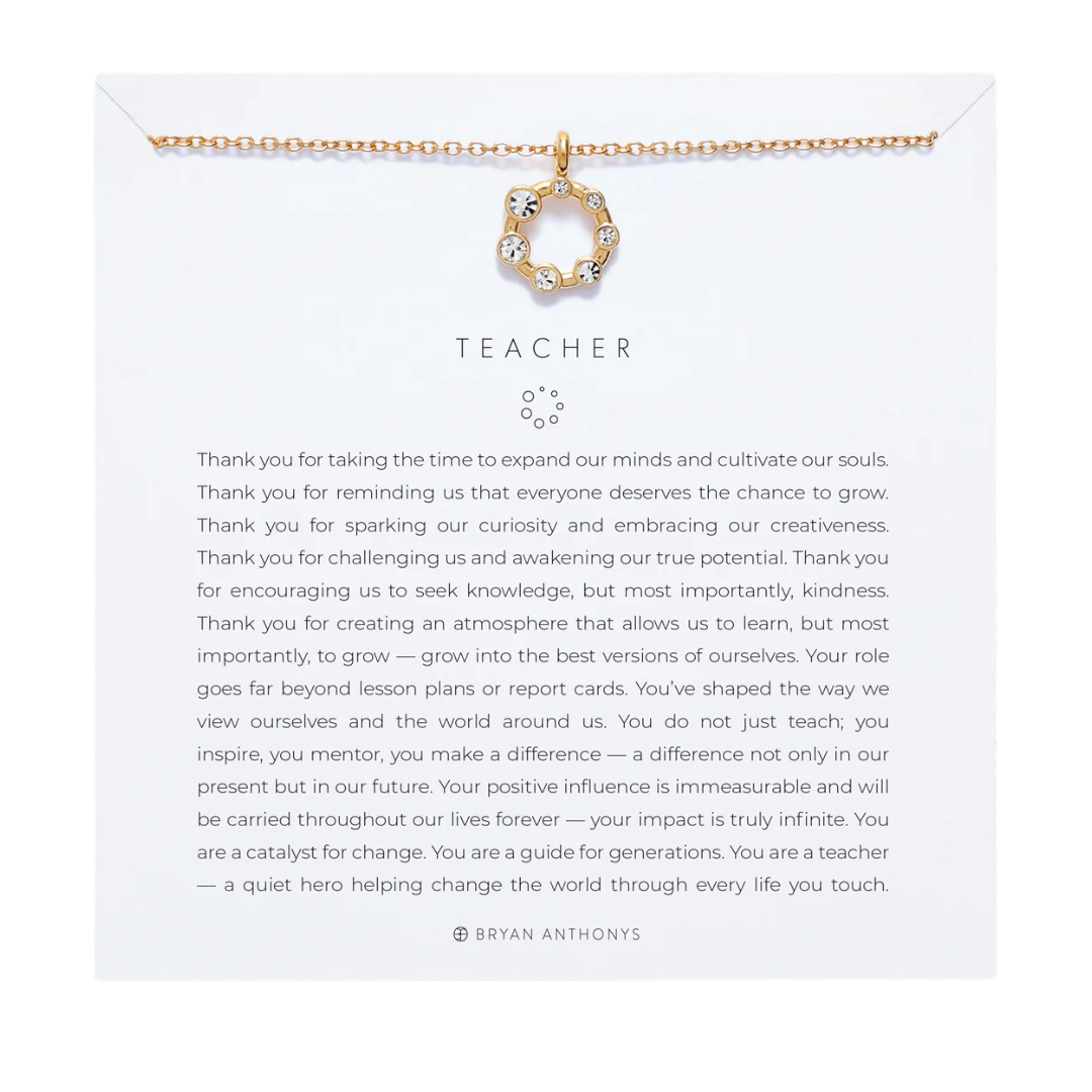 TEACHER NECKLACE