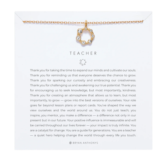 TEACHER NECKLACE