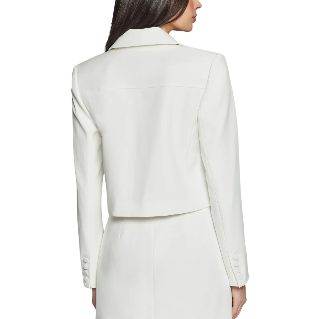 LUELLA CREPE JACKET WHITE