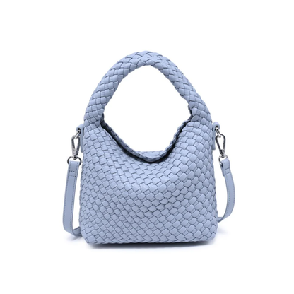 JESSAMINE WOVEN CROSSBODY DENIM