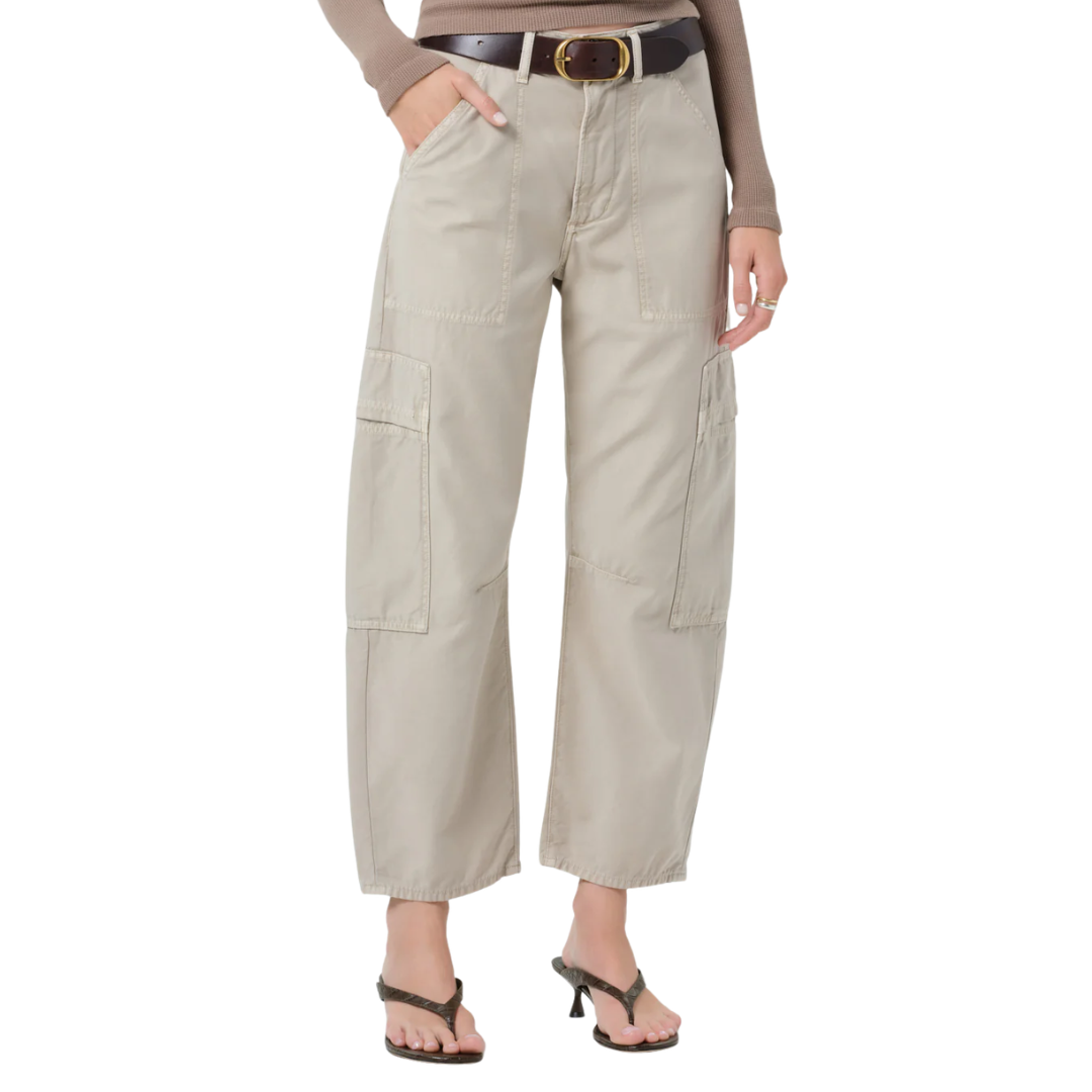 MARCELLE LOW SLUNG CARGO BURNISHED QUARTZ