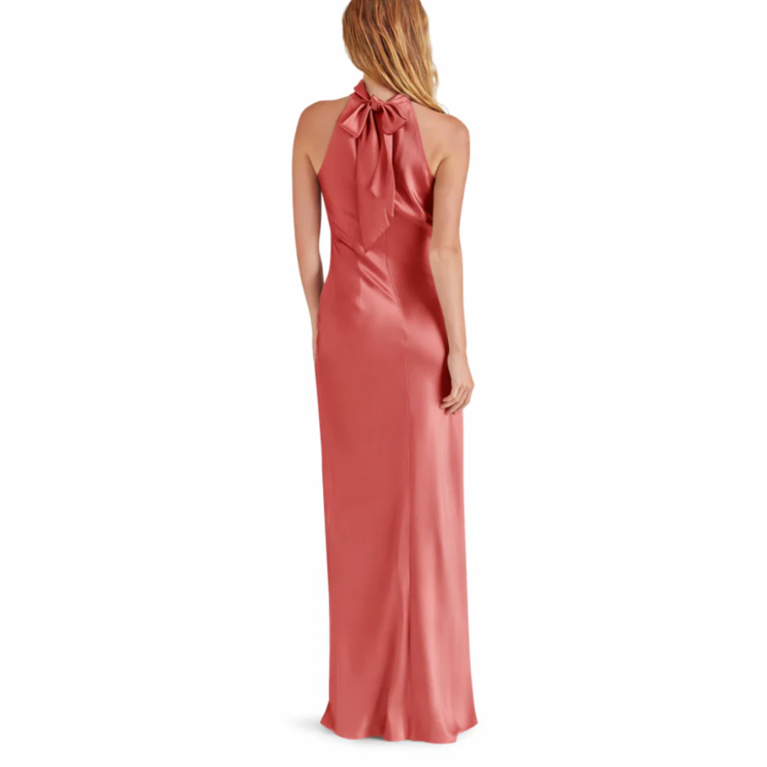 LARA DRESS DUSTY MAUVE
