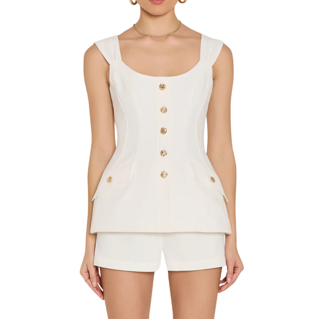 AMORETTA TOP IVORY