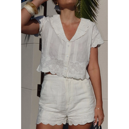 LYLA SHORTS WHITE
