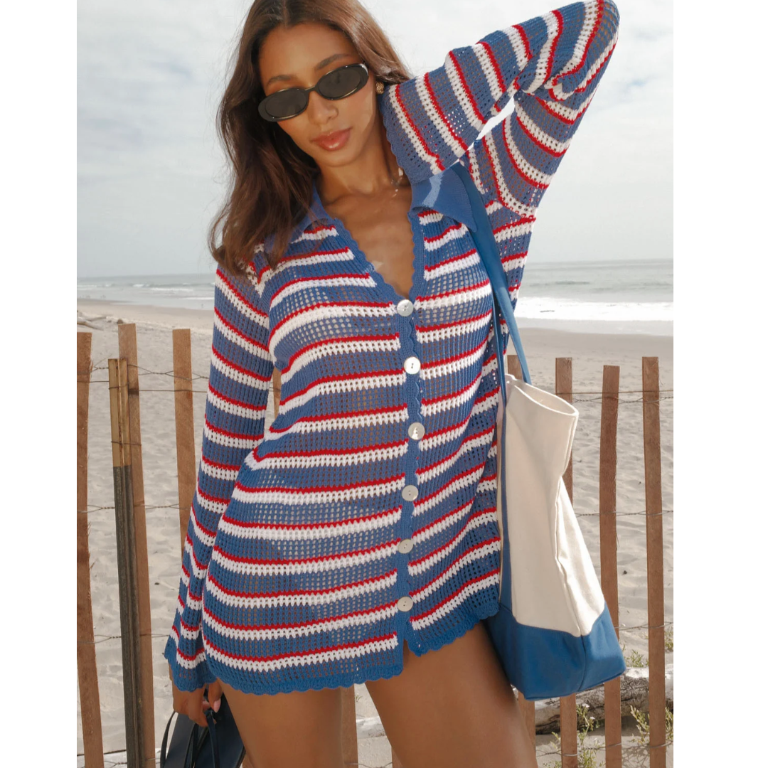 BUTTON UP COVER UP MONTAUK