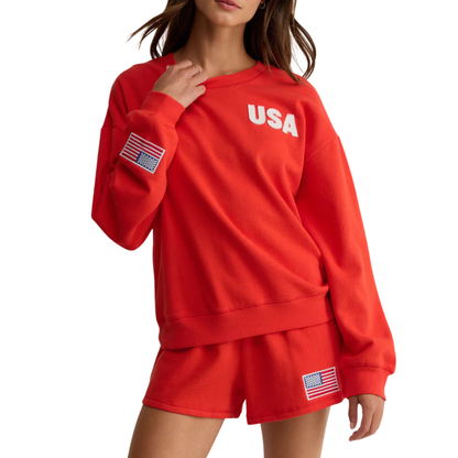 FREE TIME SWEATSHIRT LYCHEE