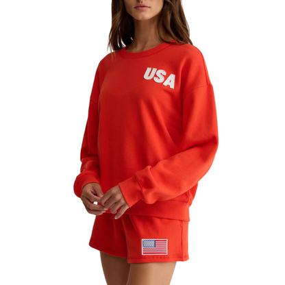 FREE TIME SWEATSHIRT LYCHEE