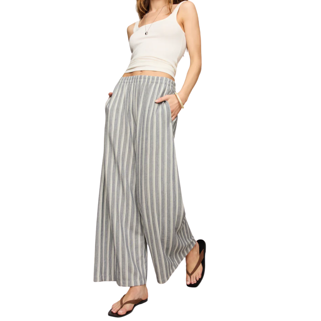 SCOUT KNIT STRIPED PANT SUMMER STONE