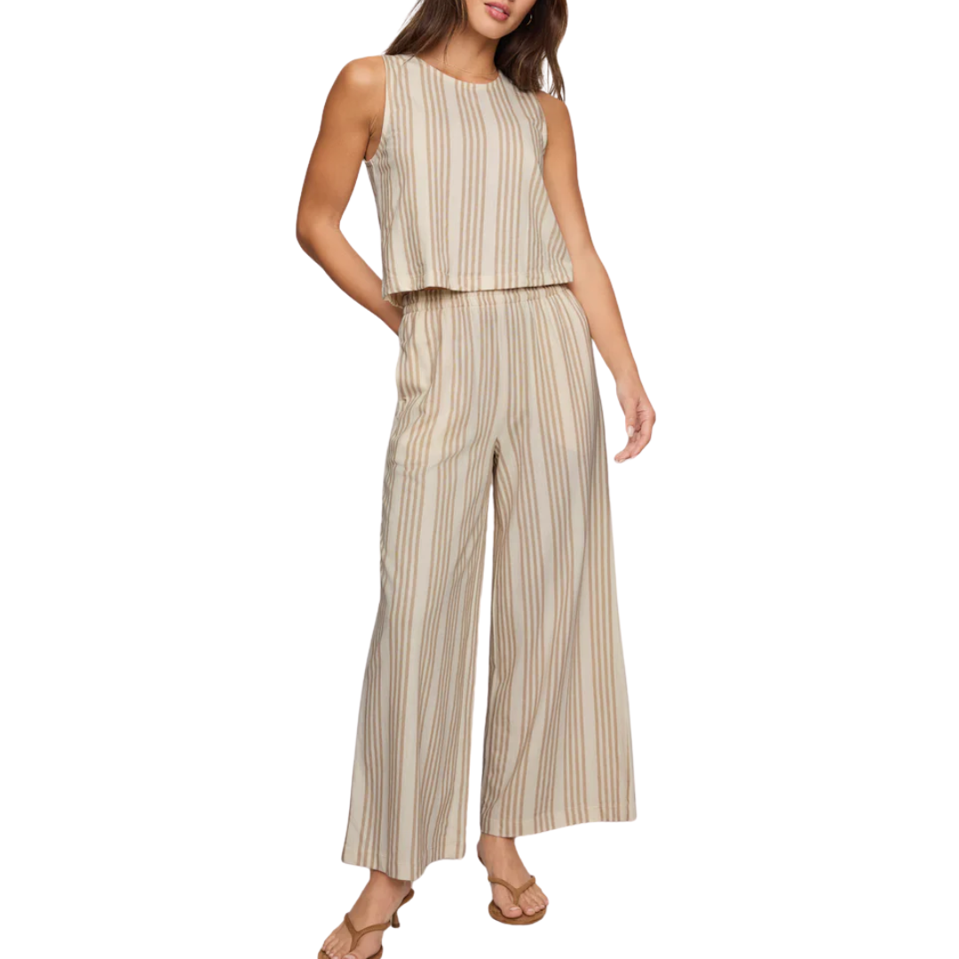 SCOUT KNIT STRIPED PANT CLOUD