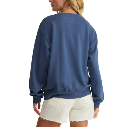 AMERICANA BOYFRIEND SWEATSHIRT TRUE NAVY