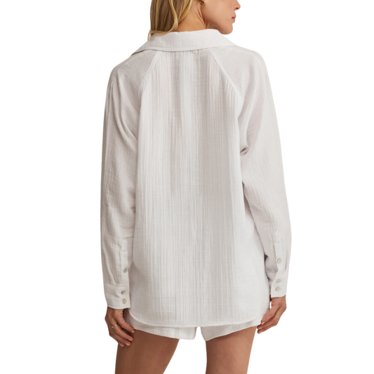 PERFECT AIRY TOP WHITE