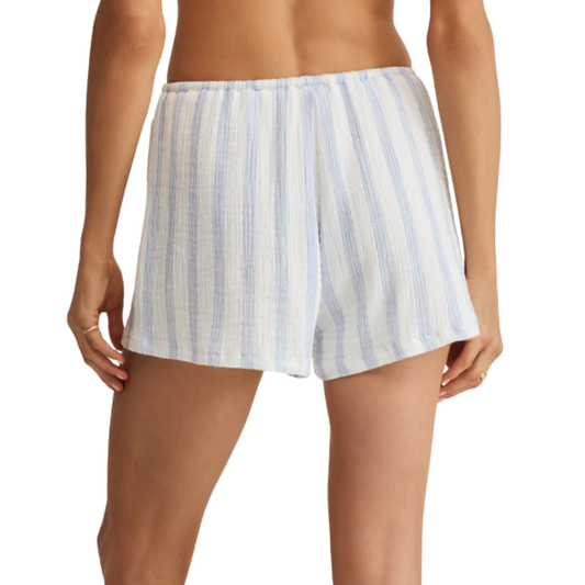 DAYLIGHT STRIPED AIRY SHORTS SEASALT