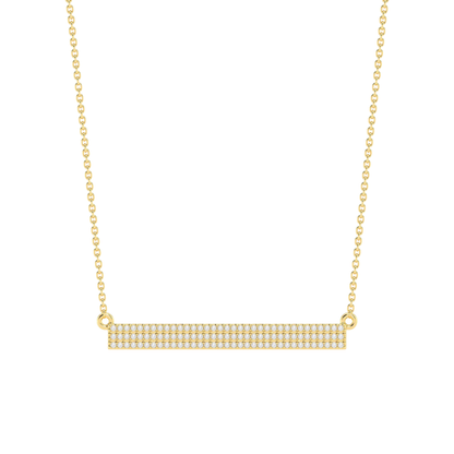 TELL ME STRAIGHT PENDANT NECKLACE