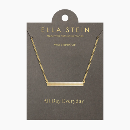 TELL ME STRAIGHT PENDANT NECKLACE