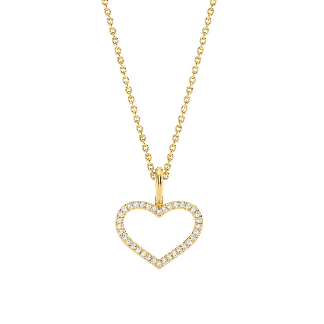 TRUE LOVE ALWAYS PENDANT NECKLACE