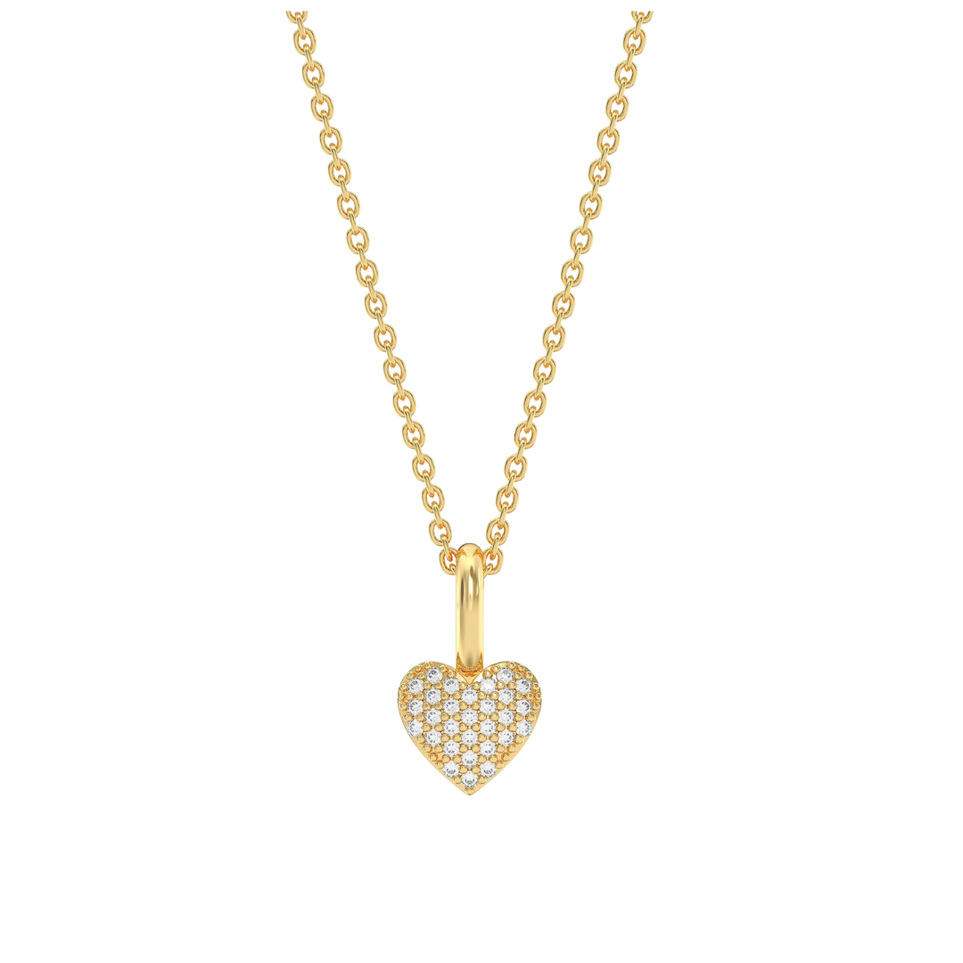 SMALL HEART PENDANT NECKLACE