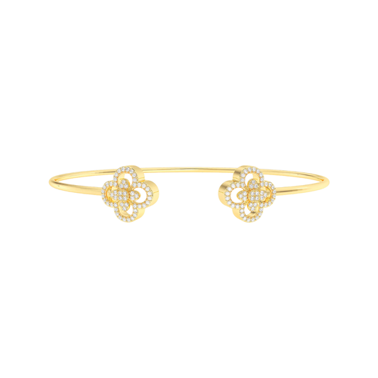 WILDFLOWER FLEXI CUFF BRACELET