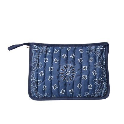 BEAU BANDANA POUCH NAVY