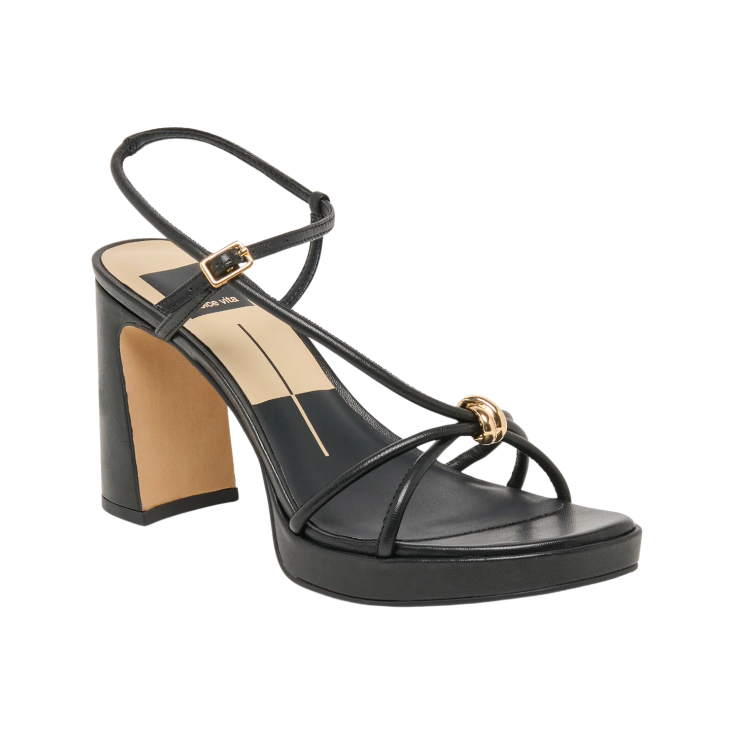 ODETE HEEL SANDAL BLACK