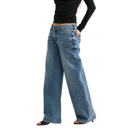 LOW RISE SLOUCHY VINTAGE WASH