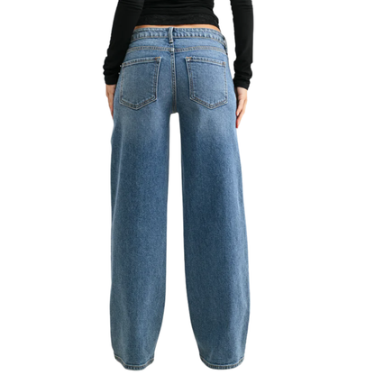 LOW RISE SLOUCHY VINTAGE WASH