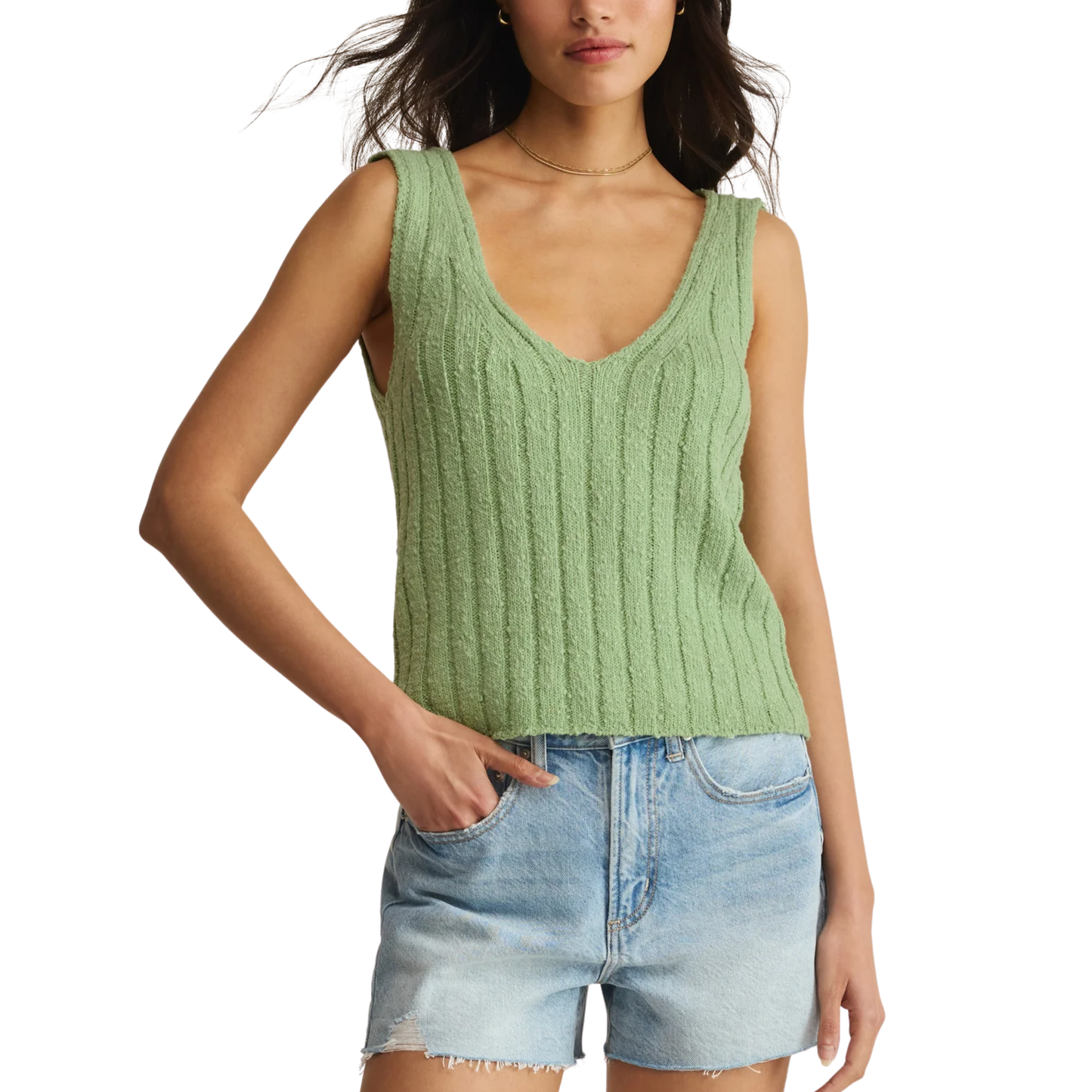ACADIA SWEATER TANK TOP SPROUT