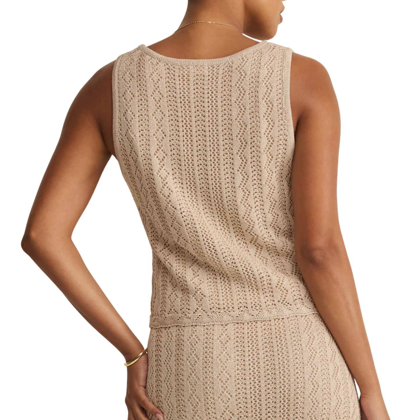 GLITTER SWEATER TANK