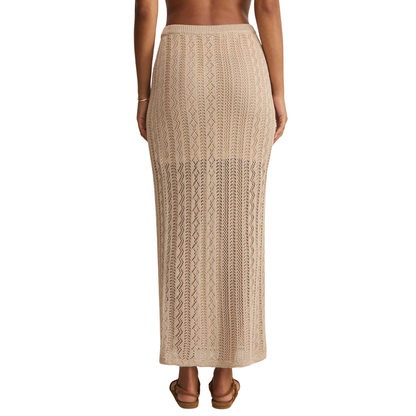 GLIMMER MIDI SKIRT