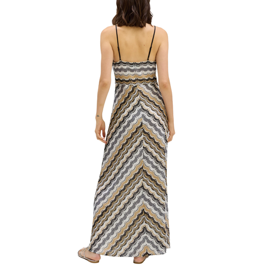 NELLIE DRESS ZIG ZAG