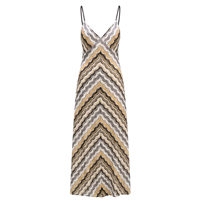 NELLIE DRESS ZIG ZAG