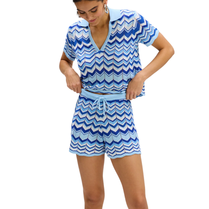 GOLDIE SHORTS BLUE