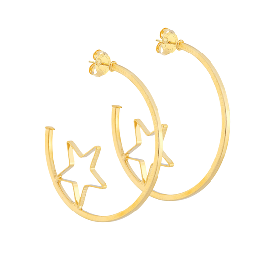 STAR GAZING HOOPS