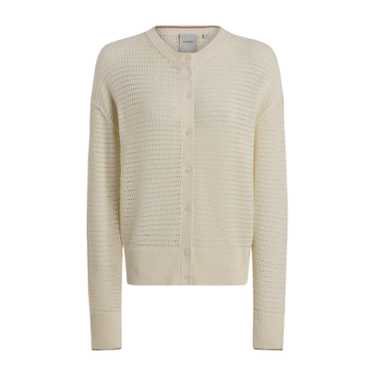 PEMBROKE KNIT CARDIGAN EGRET