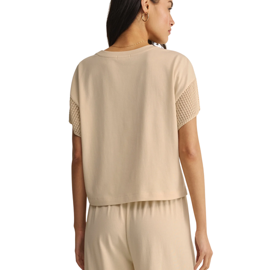 BANYAN CROCHET TOP ISLAND COCONUT